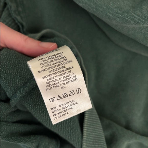 FREE PEOPLE Love Letter Green Hoodie - Picture 7 of 7